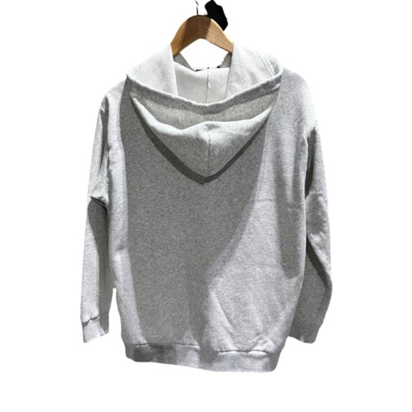Victoria Secret Pink, Women's grey hoodie pullover sweatshirt, small - Picture 2 of 6